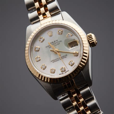 rolex datejust 69173 women's watch